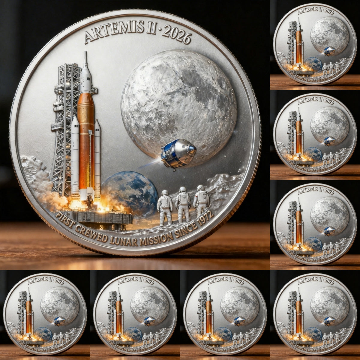 šFlash Sale 60% OFF š Artemis II Lunar Mission Commemorative Coin