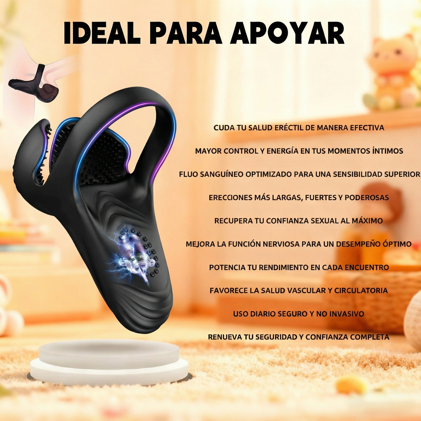 Alisanda™ VitalEngine Pro: el entrenador 5 en 1 para el hogar que revierte la disfunción eréctil y la eyaculación precoz con precisión avanzada