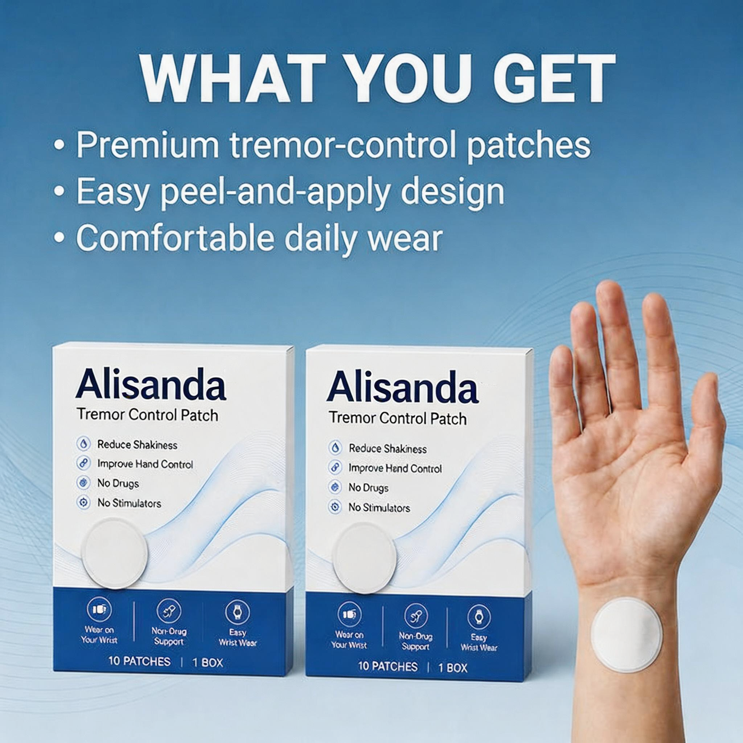 Alisanda® Tremor Control Patch