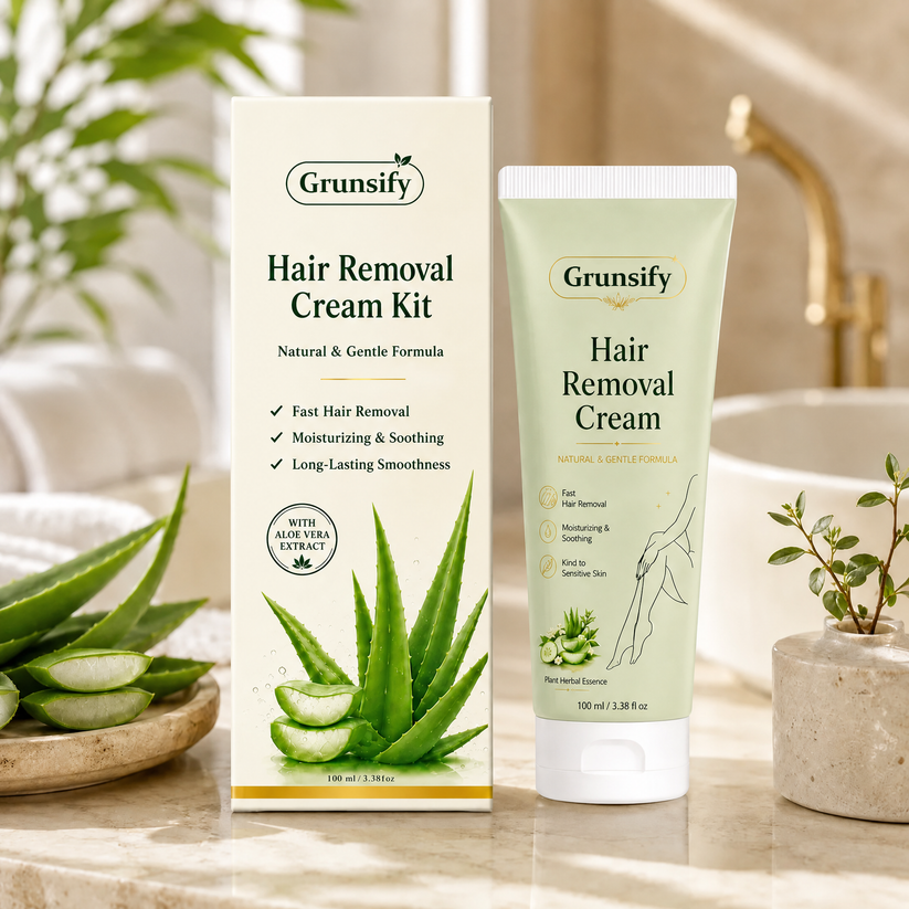 Grunsify Hair Removal Cream Kit