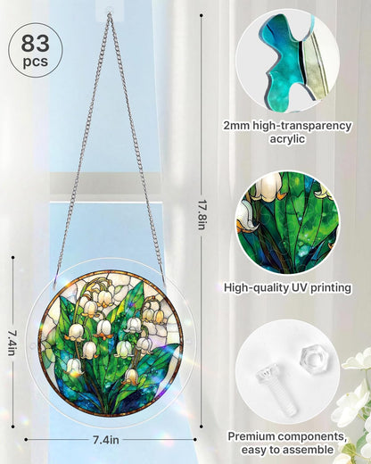 🔥Mother’s Day 49% OFF - DIY Acrylic Jigsaw Puzzle Suncatcher