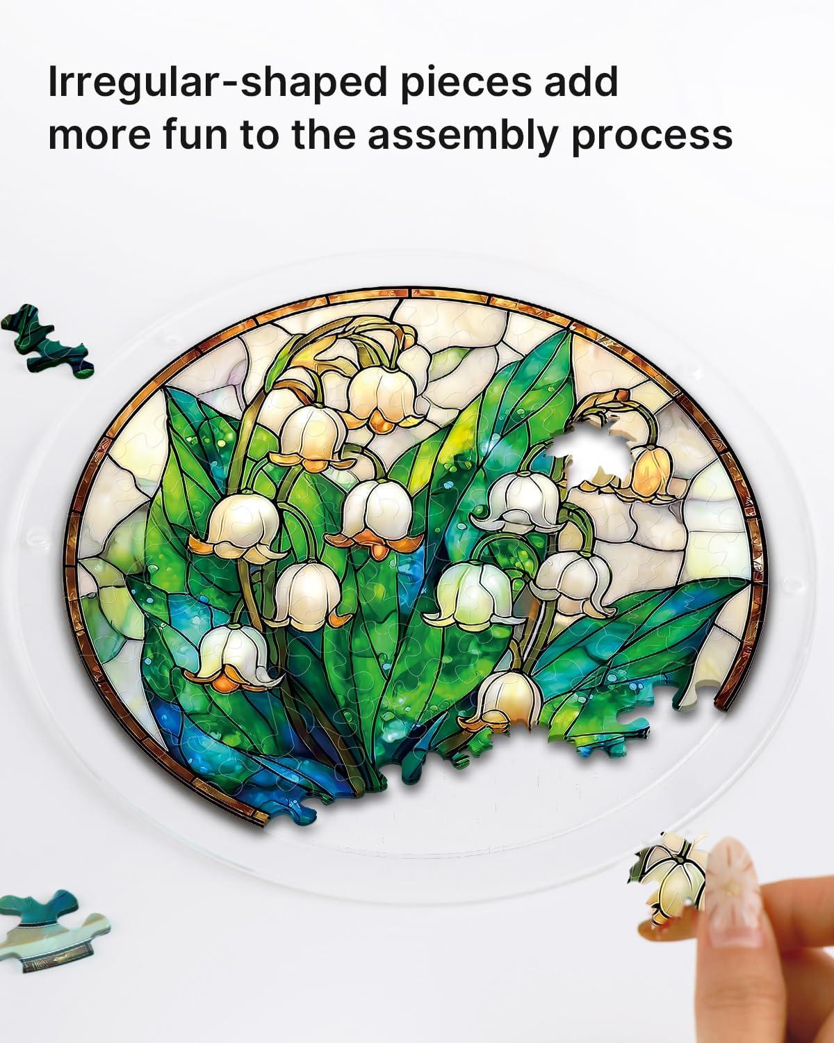 🔥Mother’s Day 49% OFF - DIY Acrylic Jigsaw Puzzle Suncatcher