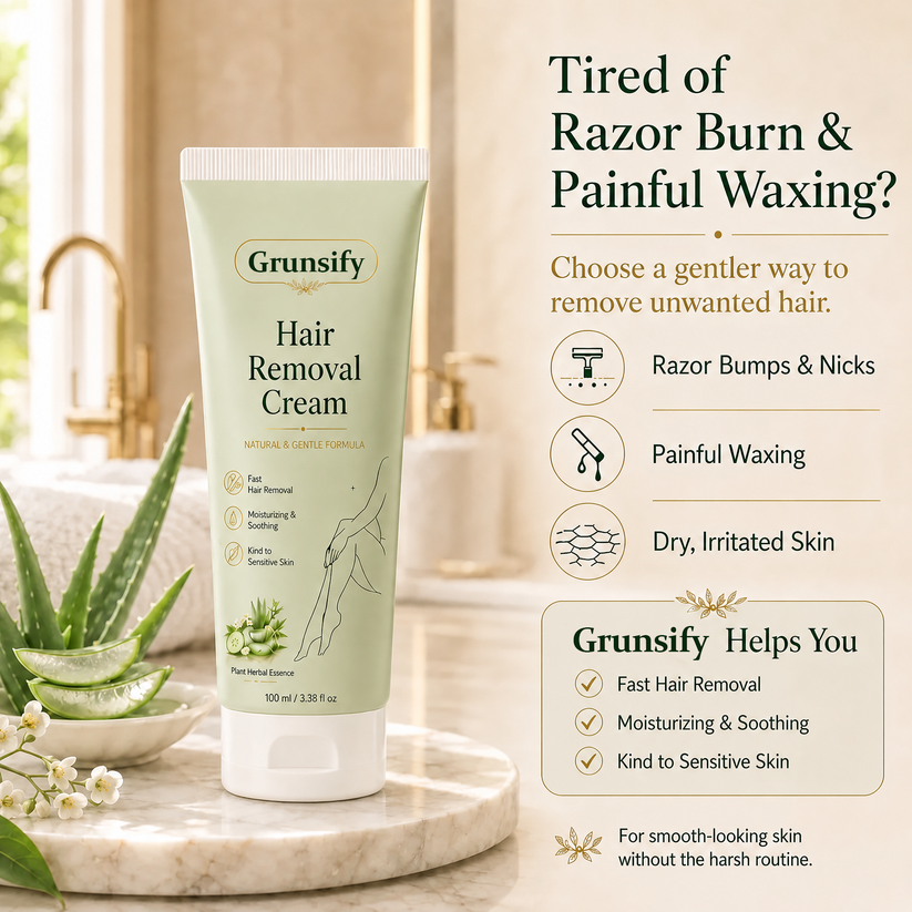 Tired of razor burn and painful waxing