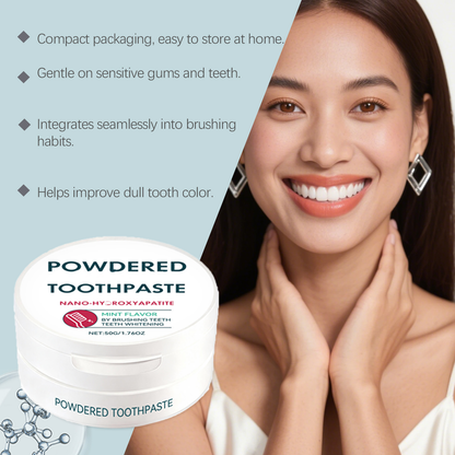 Brightening Care Tooth Powder,POWDERED TOOTHPASTE