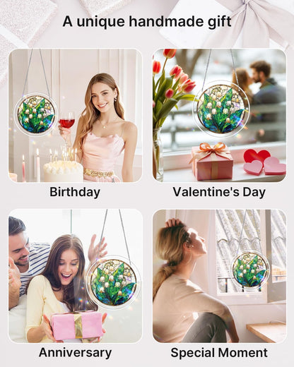 🔥Mother’s Day 49% OFF - DIY Acrylic Jigsaw Puzzle Suncatcher