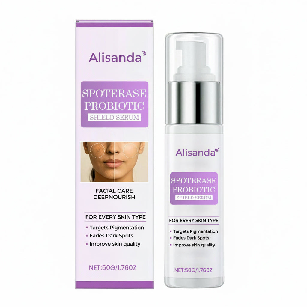 ✅𝐅𝐃𝐀-𝐀𝐏𝐏𝐑𝐎𝐕𝐄𝐃🌟Alisanda® 𝐒𝐩𝐨𝐭𝐄𝐫𝐚𝐬𝐞 𝐏𝐫𝐨𝐛𝐢𝐨𝐭𝐢𝐜 𝐒𝐡𝐢𝐞𝐥𝐝 𝐒𝐞𝐫𝐮𝐦 – Fades Dark Spots, Evens Skin Tone & Boosts Radiance✨