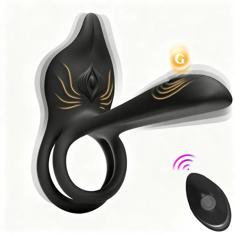 🎁Alisanda® Enchanted Girl Luxe Smart Vibrating Ring – App-Controlled Pleasure for Couples 💫