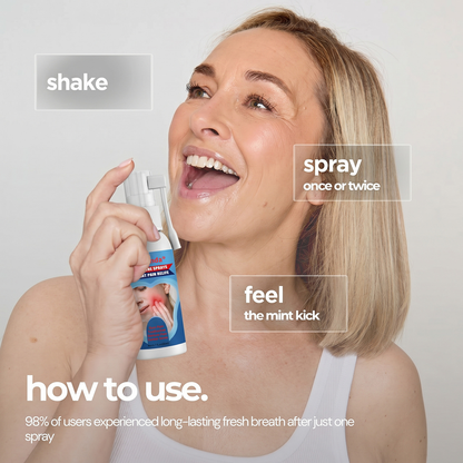 🦷All-in-One Oral Repair Spray – One Spray to Fix Bad Breath, Bleeding Gums & Tartar