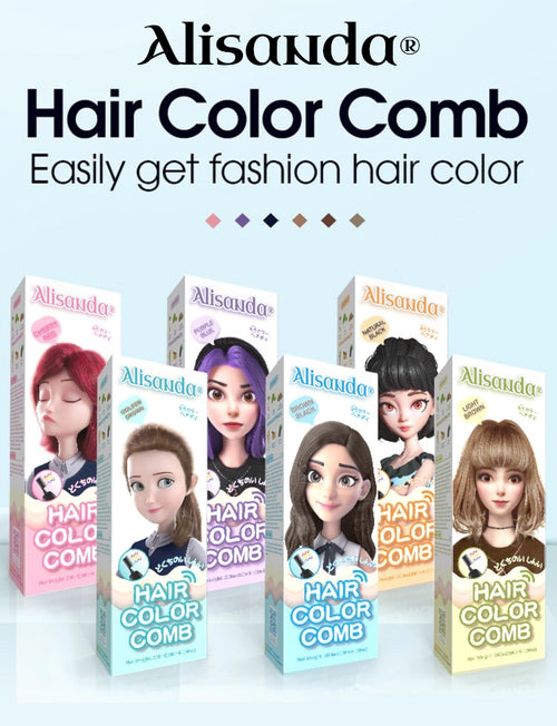 Alisanda® Classic Instant Hair Dye Shampoo