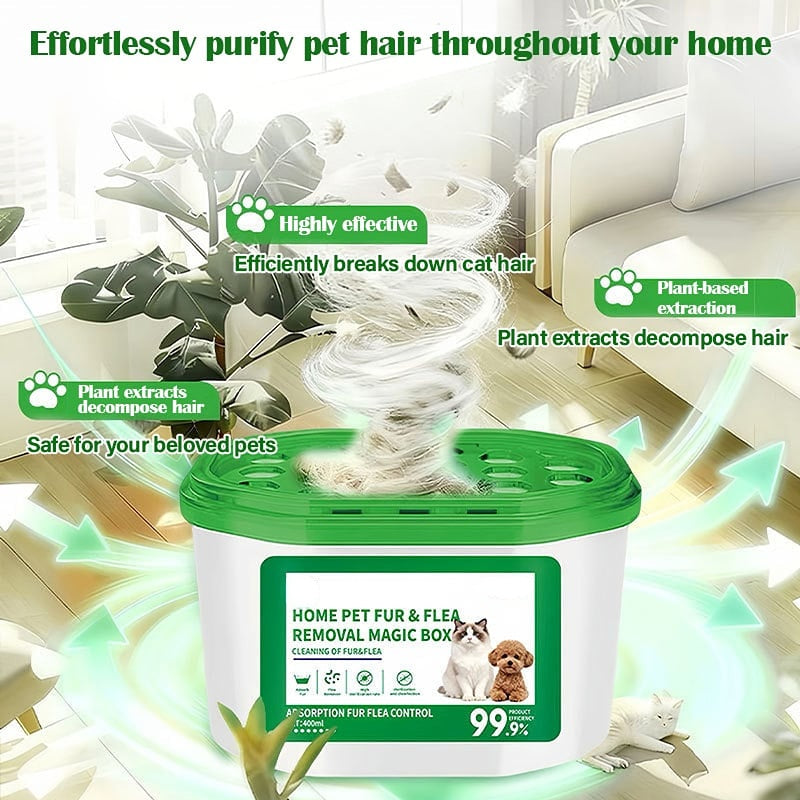 🔥2026 SALE - Home Pet Fur & Odor Removal Magic Box