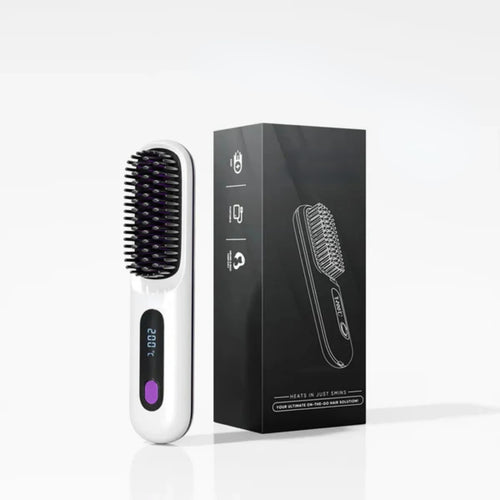 🔥Wireless Ceramic Heating Hair Straightening Comb