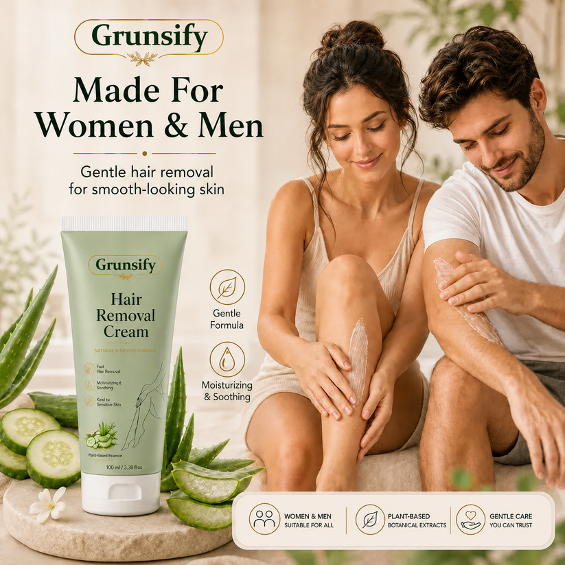 Grunsify Hair Removal Cream made for women and men