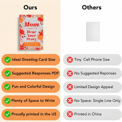 "Mom, I Want to Hear Your Story"- The Gift Your Mom Will Love!