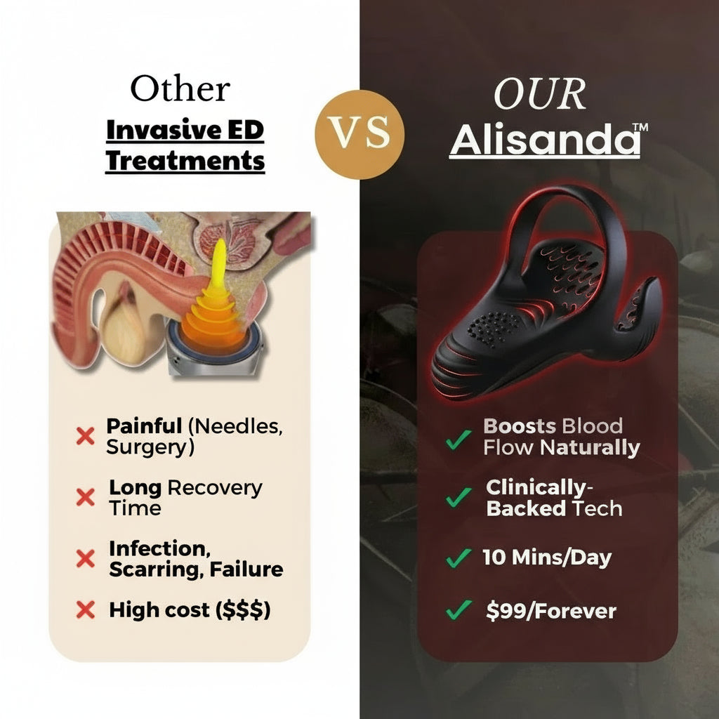 Alisanda™ VitalEngine Pro-The 5-in-1 at-home trainer that reverses ED; PE with advanced precision