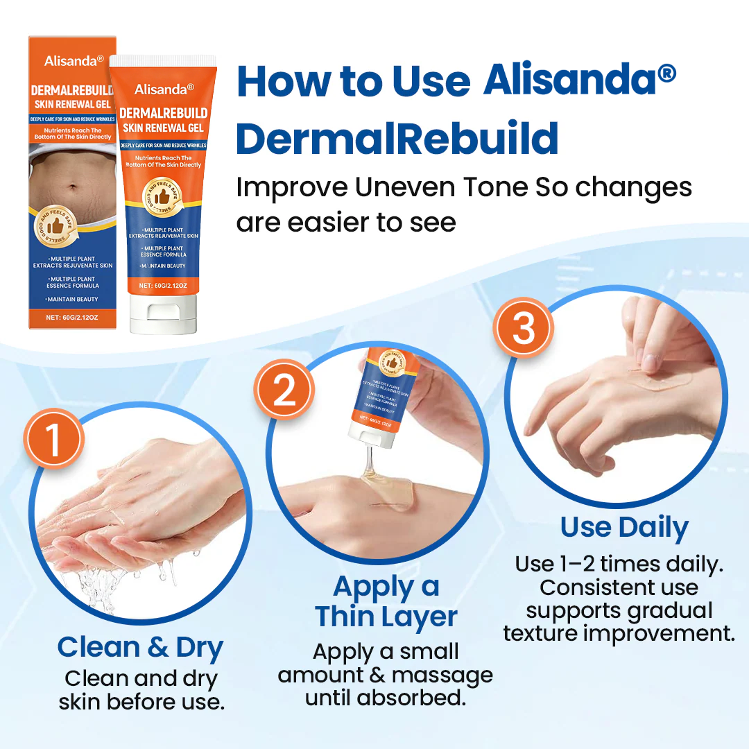 Alisanda® Dermal Rebuild Skin Repair & Restore Gel