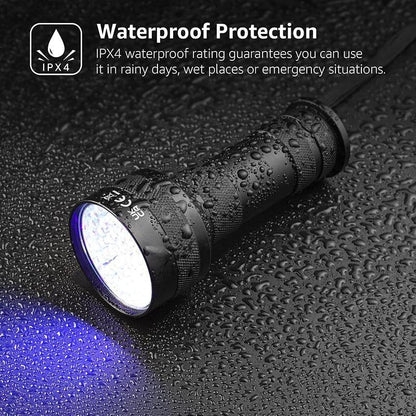 51 LED UV Blacklight Pet Urine Detector for Dog/Cat Urine(Battery not included)