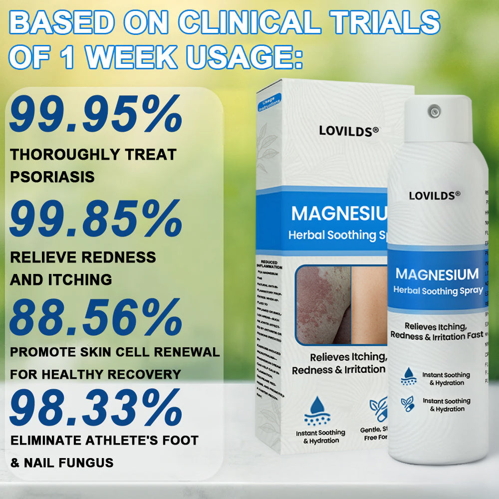 LOVILDS® Magnesium Herbal Psoriasis Spray