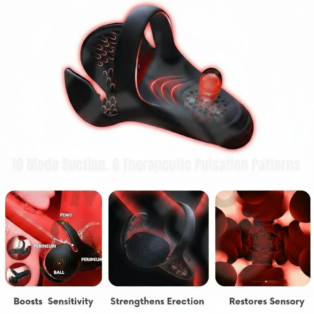 Alisanda™ VitalEngine Pro-The 5-in-1 at-home trainer that reverses ED; PE with advanced precision