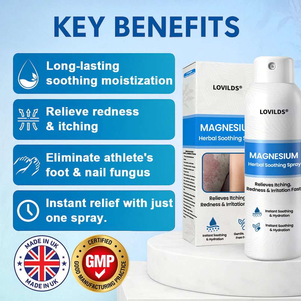 LOVILDS® Magnesium Herbal Psoriasis Spray
