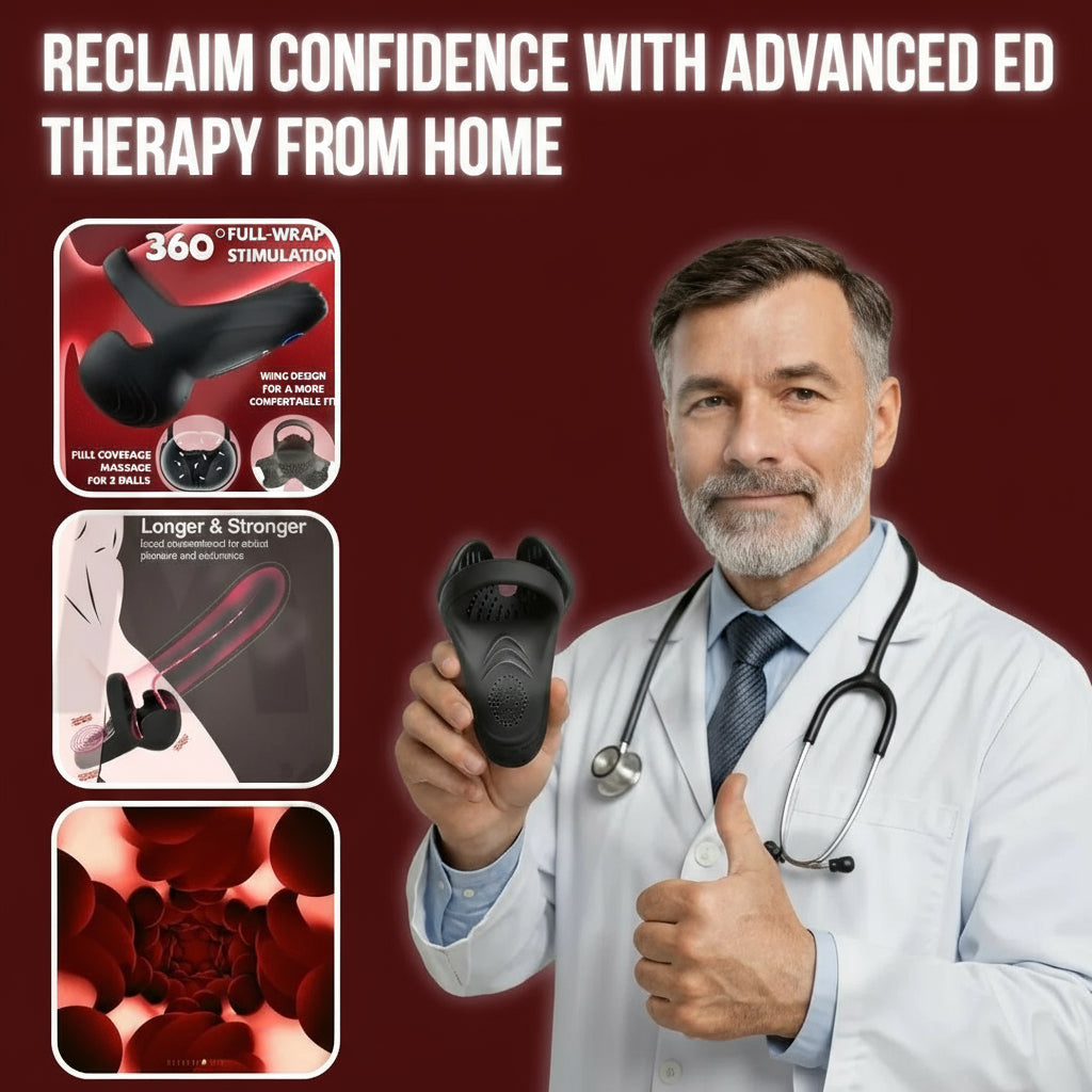 Alisanda™ VitalEngine Pro-The 5-in-1 at-home trainer that reverses ED; PE with advanced precision