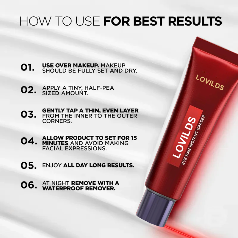 🔥 Last 3 Hours 50% OFF 🔥Eye Bag Eraser — Instantly Refreshes, Firms & Smooths for a Youthful Look That Lasts 8 Hours