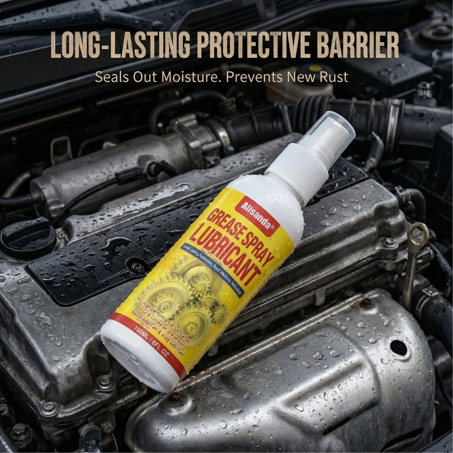 Anti-Rust Lubricant Spray & Rust Remover
