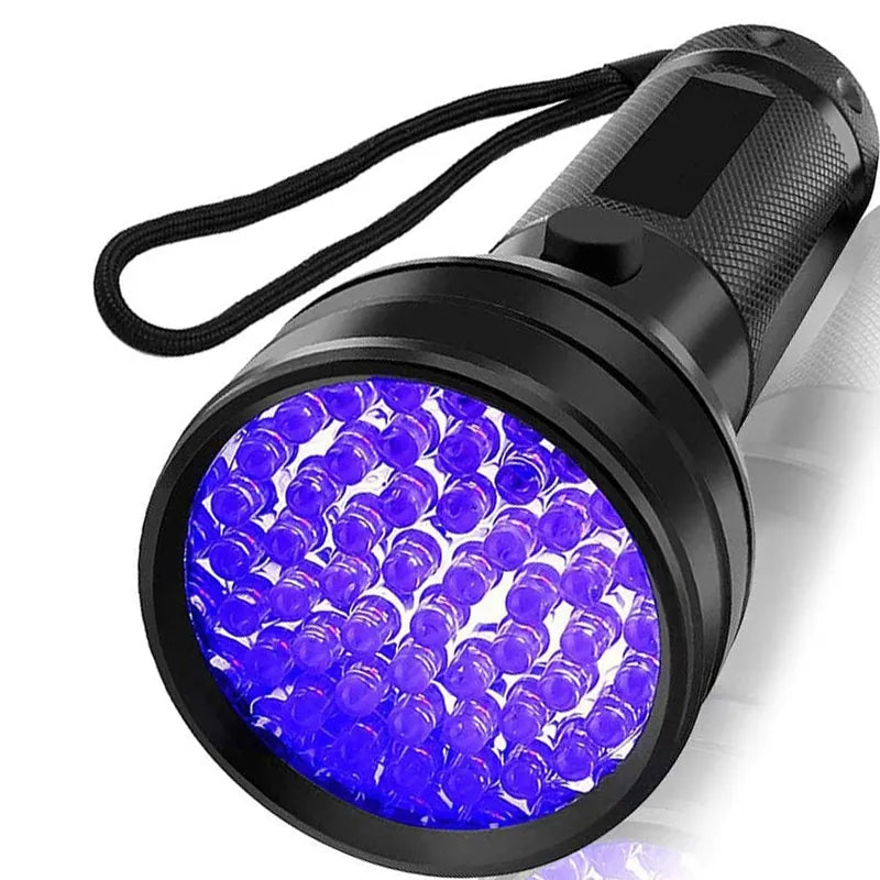 51 LED UV Blacklight Pet Urine Detector for Dog/Cat Urine(Battery not included)