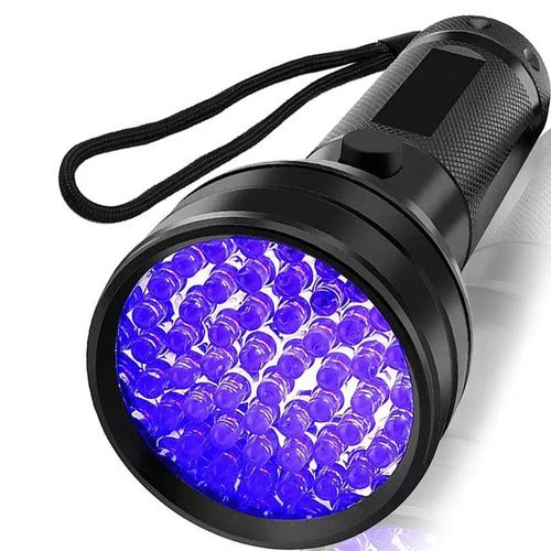 51 LED UV Blacklight Pet Urine Detector for Dog/Cat Urine(Battery not included)