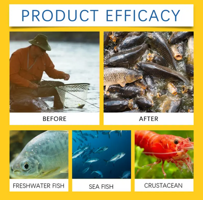 Concentrated Fish Attractant Liquid – Fast-Acting Red Worm Bait Additive