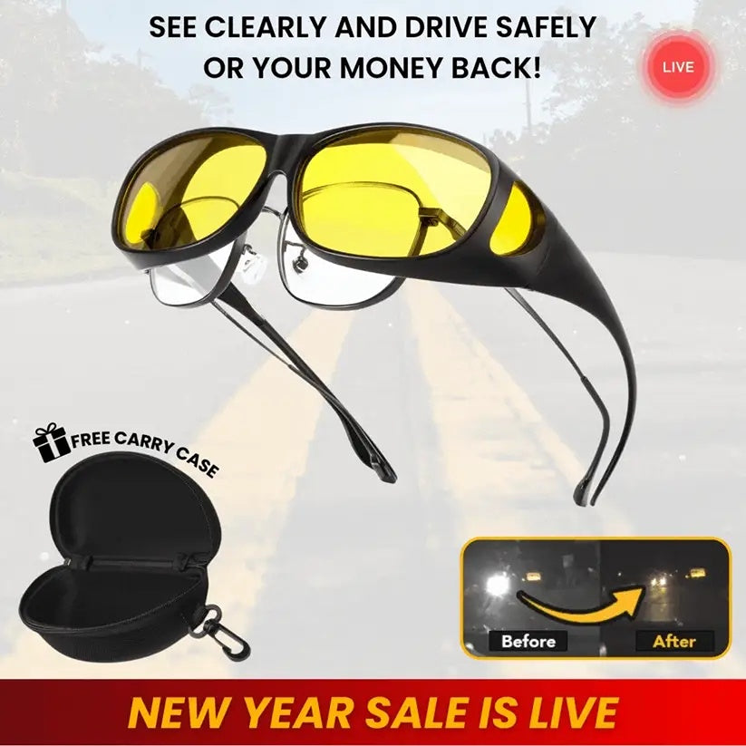 Alisanda® Over Night Driving Glasses