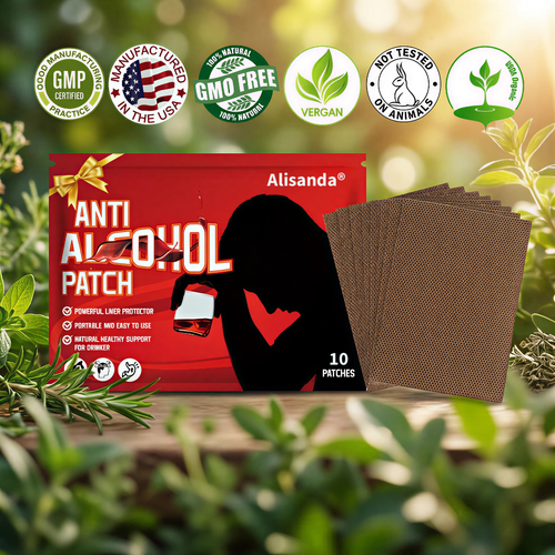Alisanda® Patches | Beat your alcohol cravings in just 7 days, hassle-free🔥