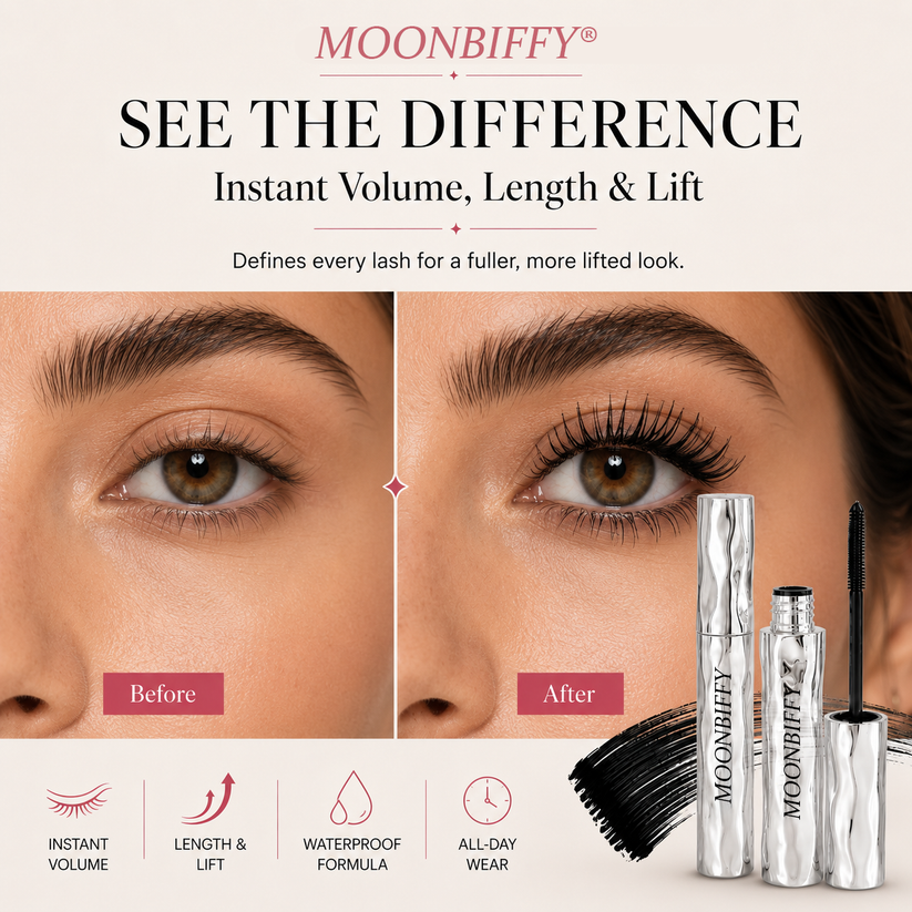 Mascara before and after results