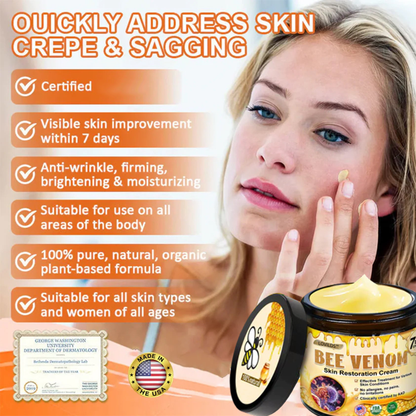 ✨LOVILDS™  Bee Venom Skin Restoration Cream — 🔥Limited Time 60% OFF🔥