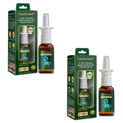 Alisanda® 6-in-1 Herbal BeePropolis Lung Cleanse Spray(⚡Fast Relief 🫁Long-Lasting Benefits)