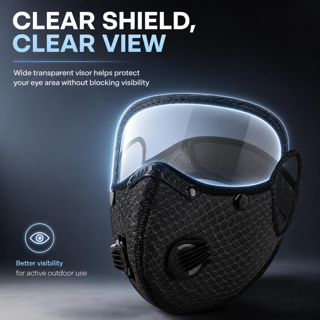 🏍️ Universal Wind & Dust Face Protection – Stretchy, Comfortable & Versatile