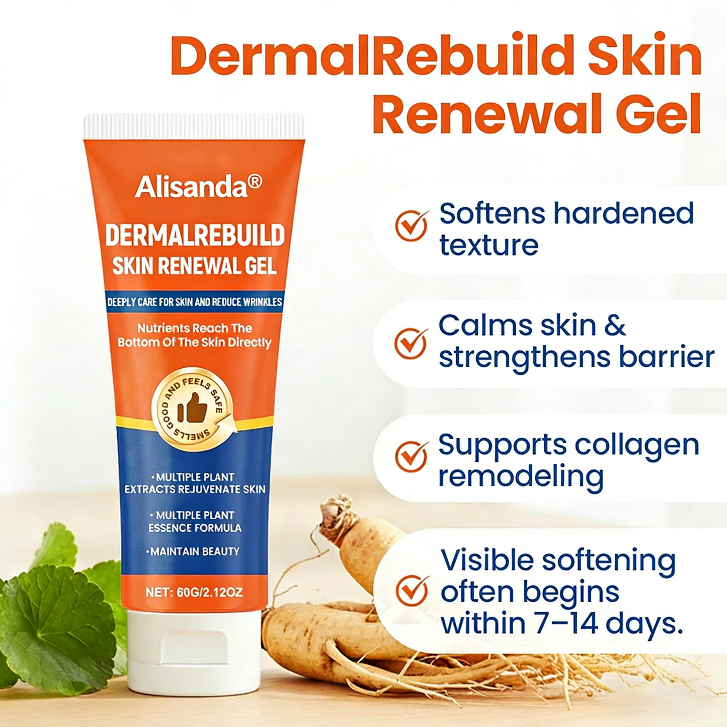Alisanda® Dermal Rebuild Skin Repair & Restore Gel