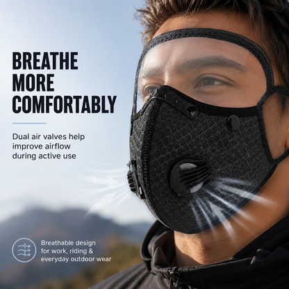 🏍️ Universal Wind & Dust Face Protection – Stretchy, Comfortable & Versatile