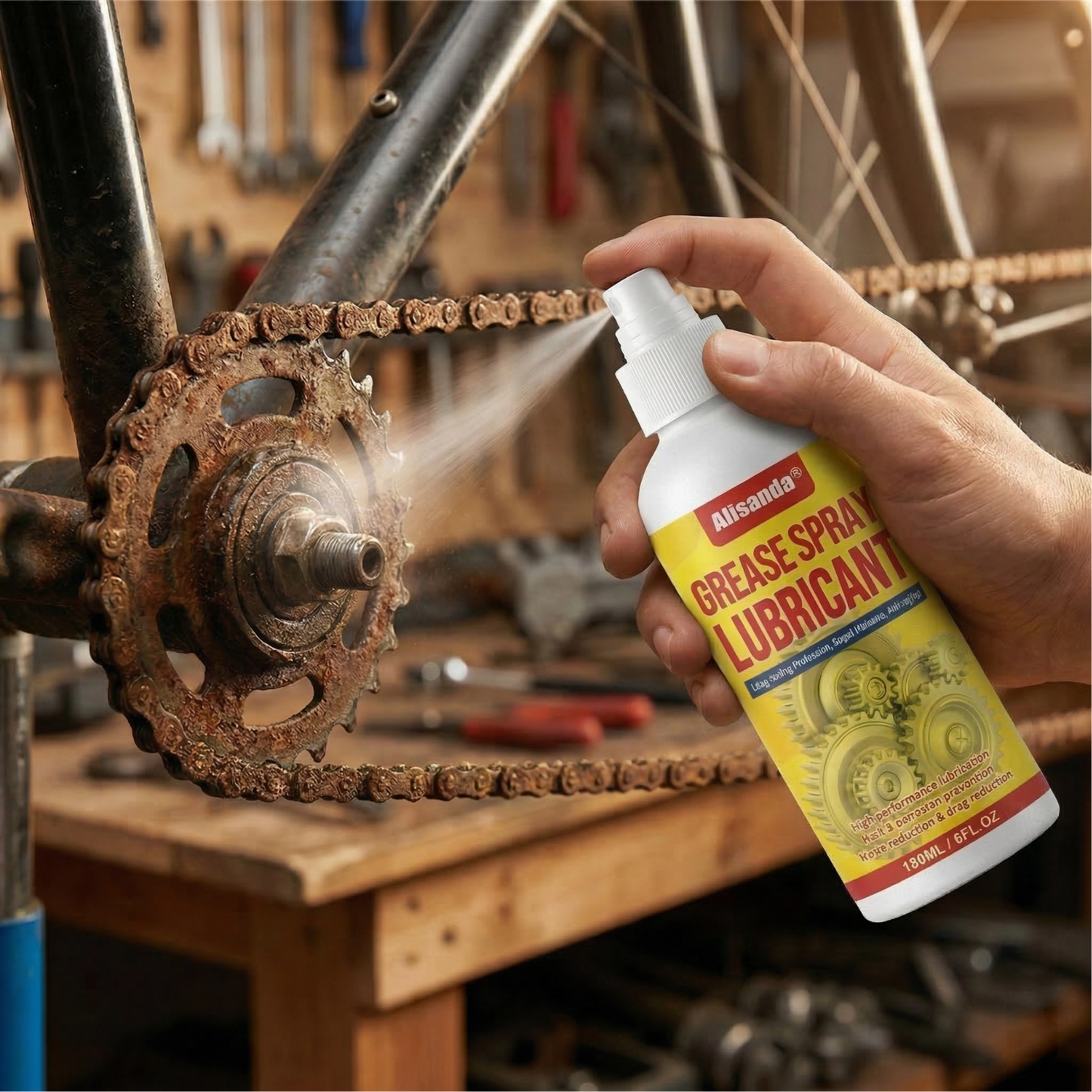 Anti-Rust Lubricant Spray & Rust Remover
