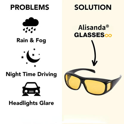 Alisanda® Over Night Driving Glasses