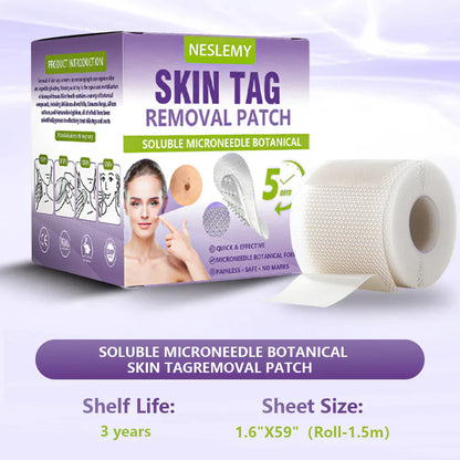 🔥🔥NESLEMY® Soluble Microneedle Botanical Skin Tag Removal Patch