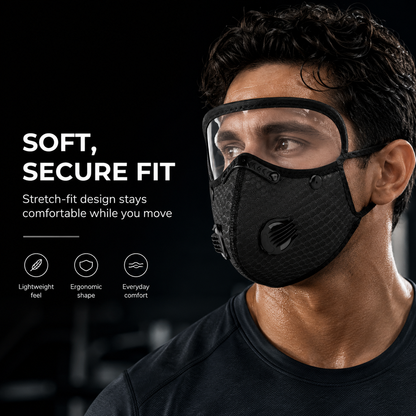 🏍️ Universal Wind & Dust Face Protection – Stretchy, Comfortable & Versatile