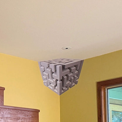 3D Optical Illusion Corner Wall Decal.