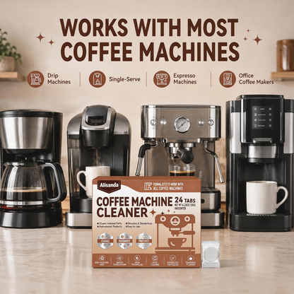 🔥LAST DAY BUY 1 GET 1 FREE 12 Count Coffee Maker Cleaner Tablets, This cleaning product eliminates limescale and odors