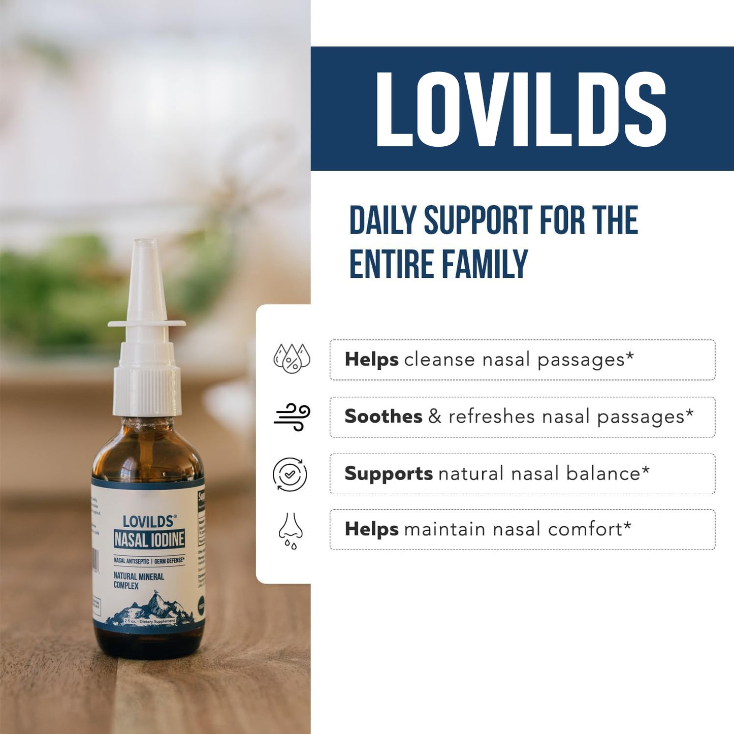 LOVILDS® Iodine Nasal Spray