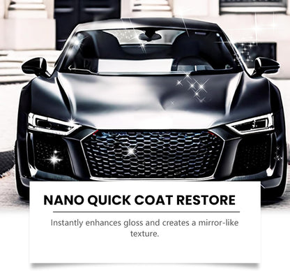 Automotive Nano Coating Repair Agent - With Dust and Water Repellent Properties - Long-lasting and Durable with Gloss