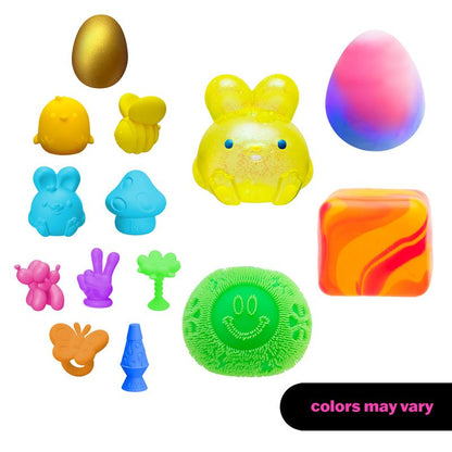 Easter Style Squishy Toy Bundle - Easter Basket Stuffers - Ages 3+ Perfect Best Easter Gift for boys girls