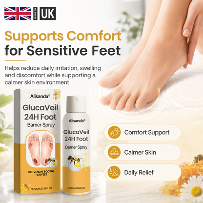 Alisanda® GlucaVeil 24H Foot Barrier Spray