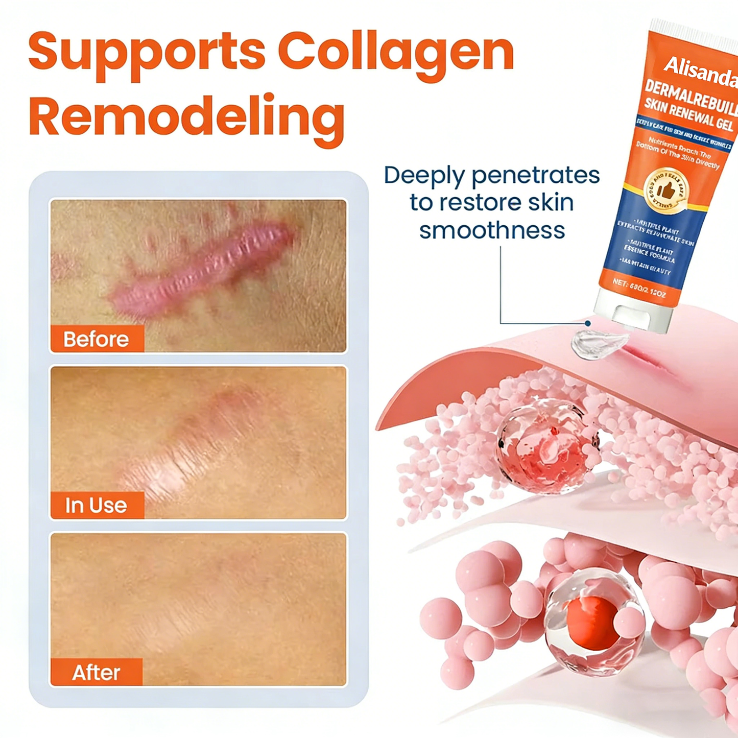 Alisanda® Dermal Rebuild Skin Repair & Restore Gel