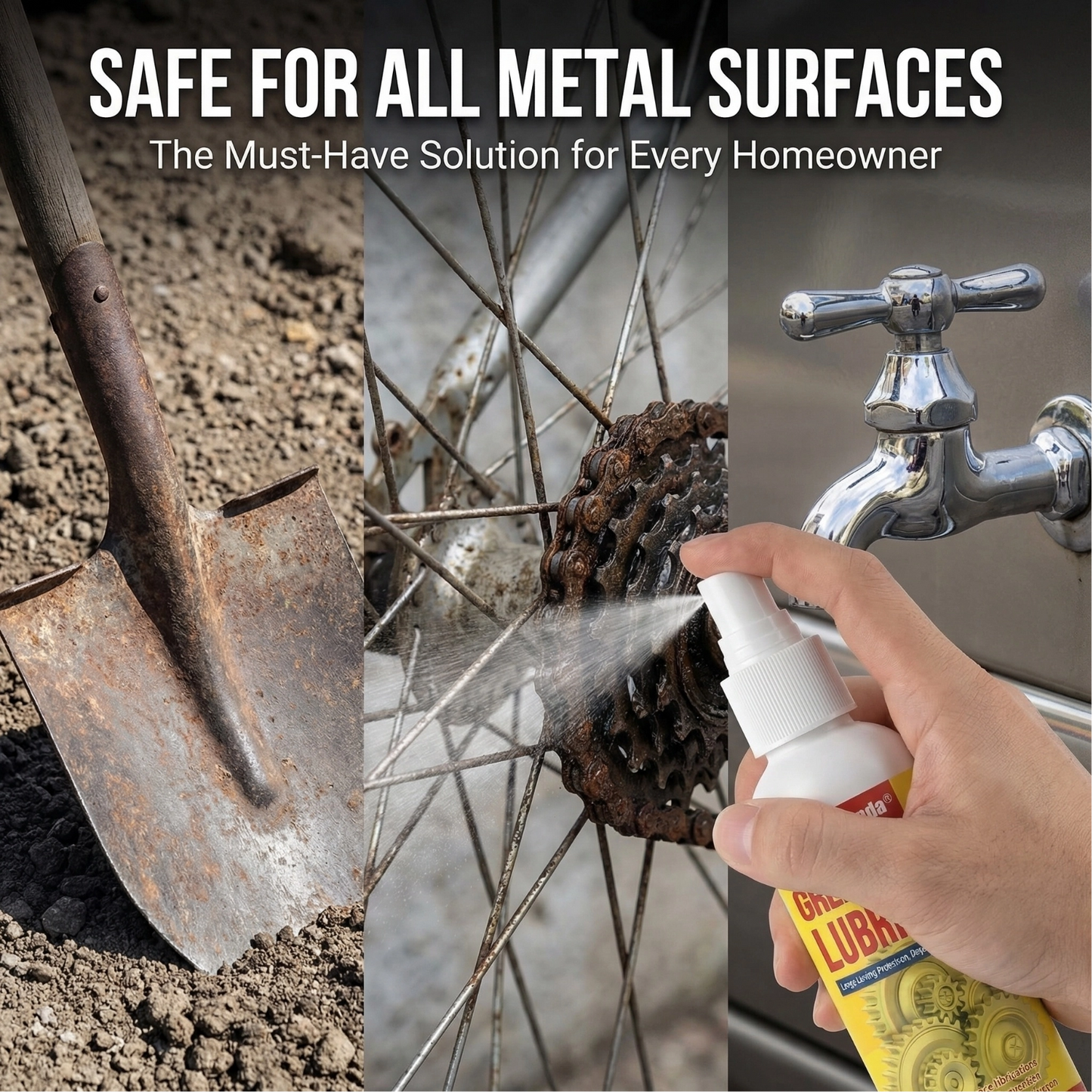 Anti-Rust Lubricant Spray & Rust Remover