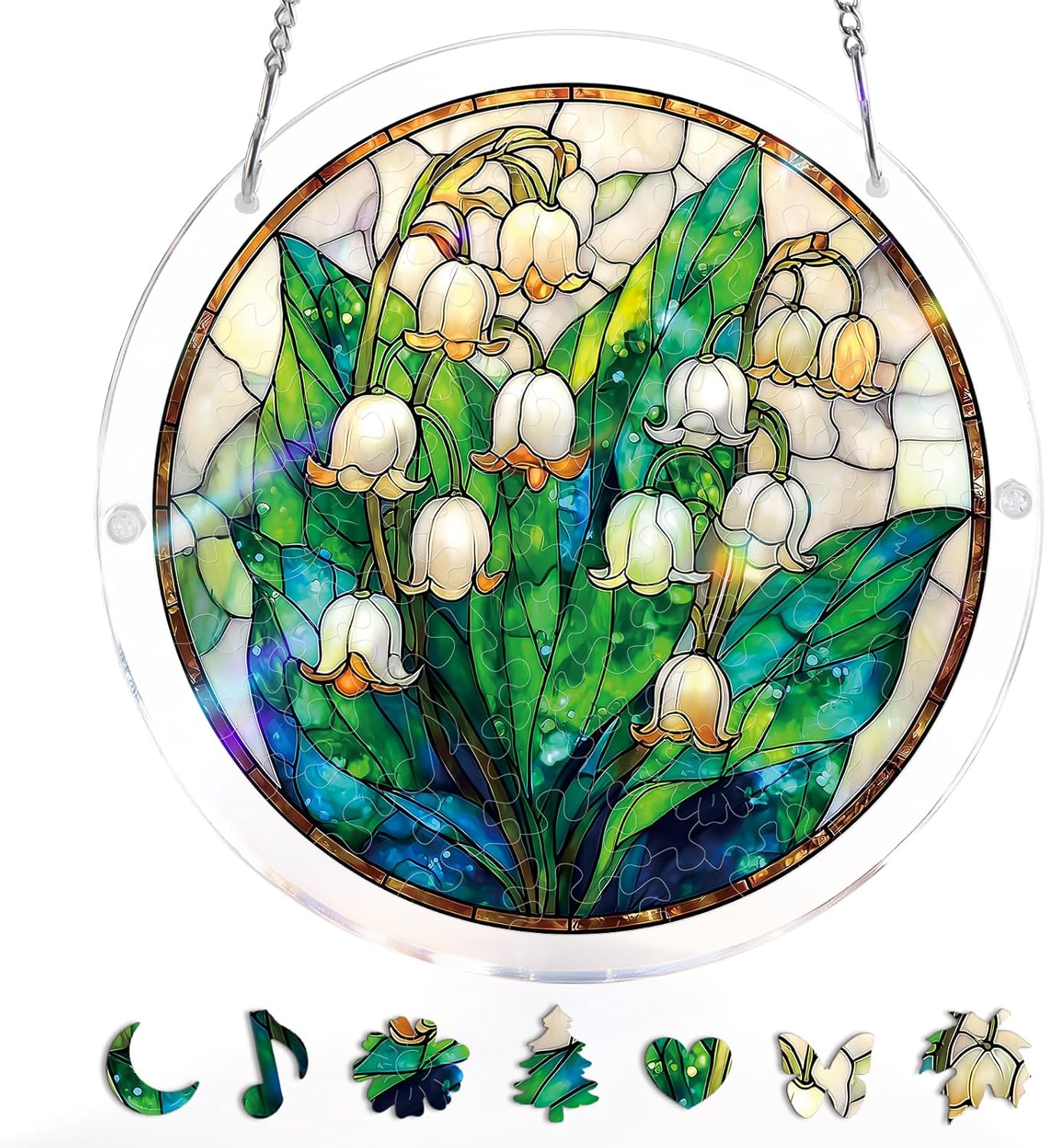 🔥Mother’s Day 49% OFF - DIY Acrylic Jigsaw Puzzle Suncatcher